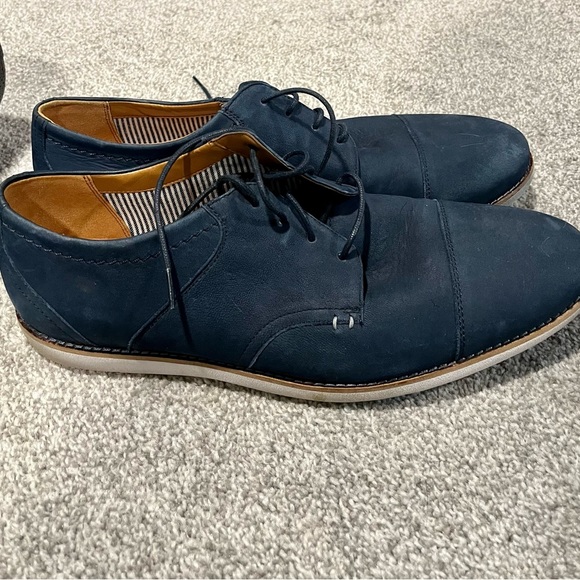 Clarks 26159560 Malwood Plain Navy nubuck online kopen. | Van Alphen Schoenen